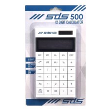 Calculator SDS 500 12 Digit - White