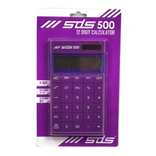 Calculator SDS 500 12 Digit - Purple