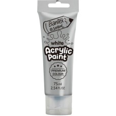 Acrylic Paint Bantex - White 75ml