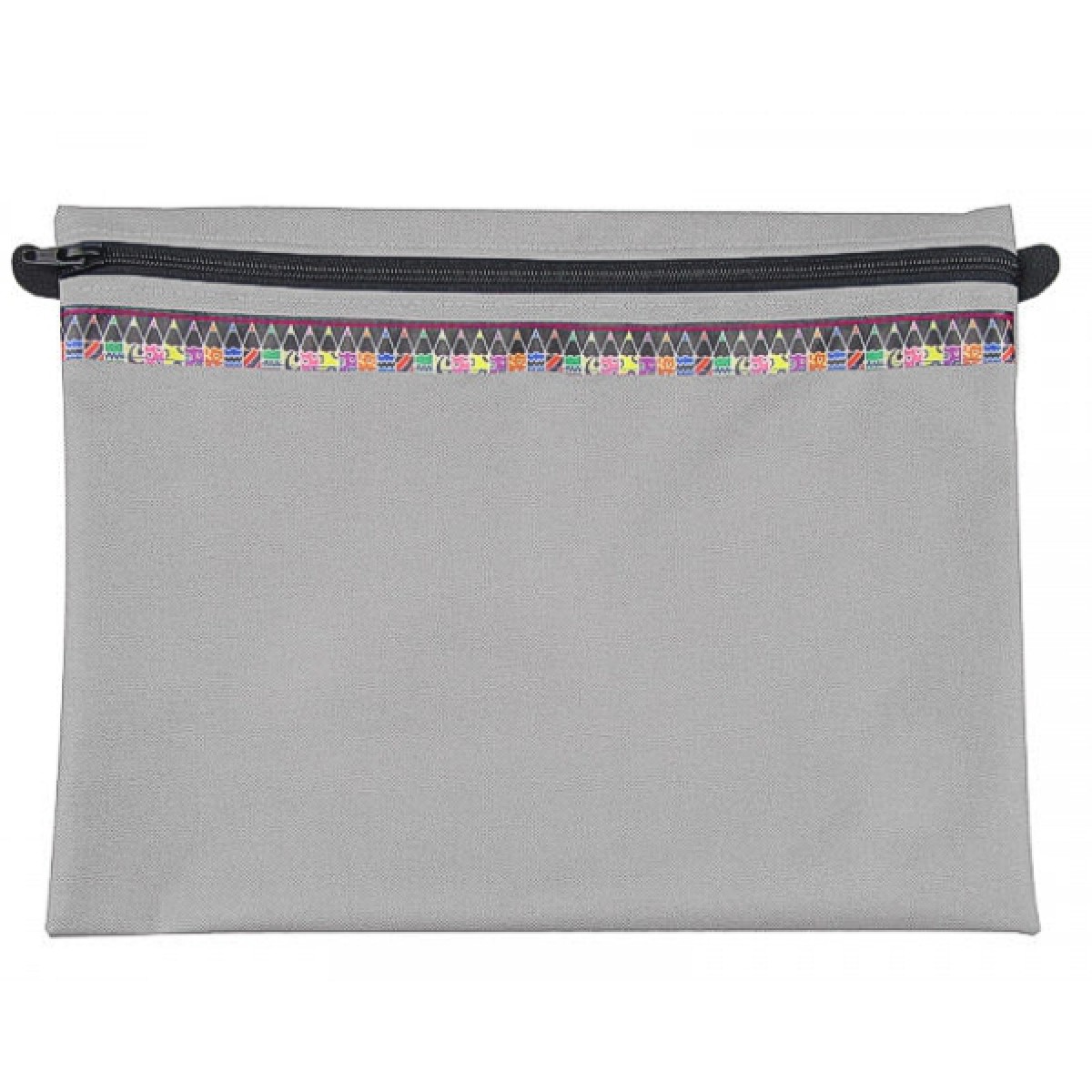 Bantex A4 Landscape Book Bag - Grey