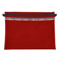 Bantex A4 Landscape Book Bag - Red