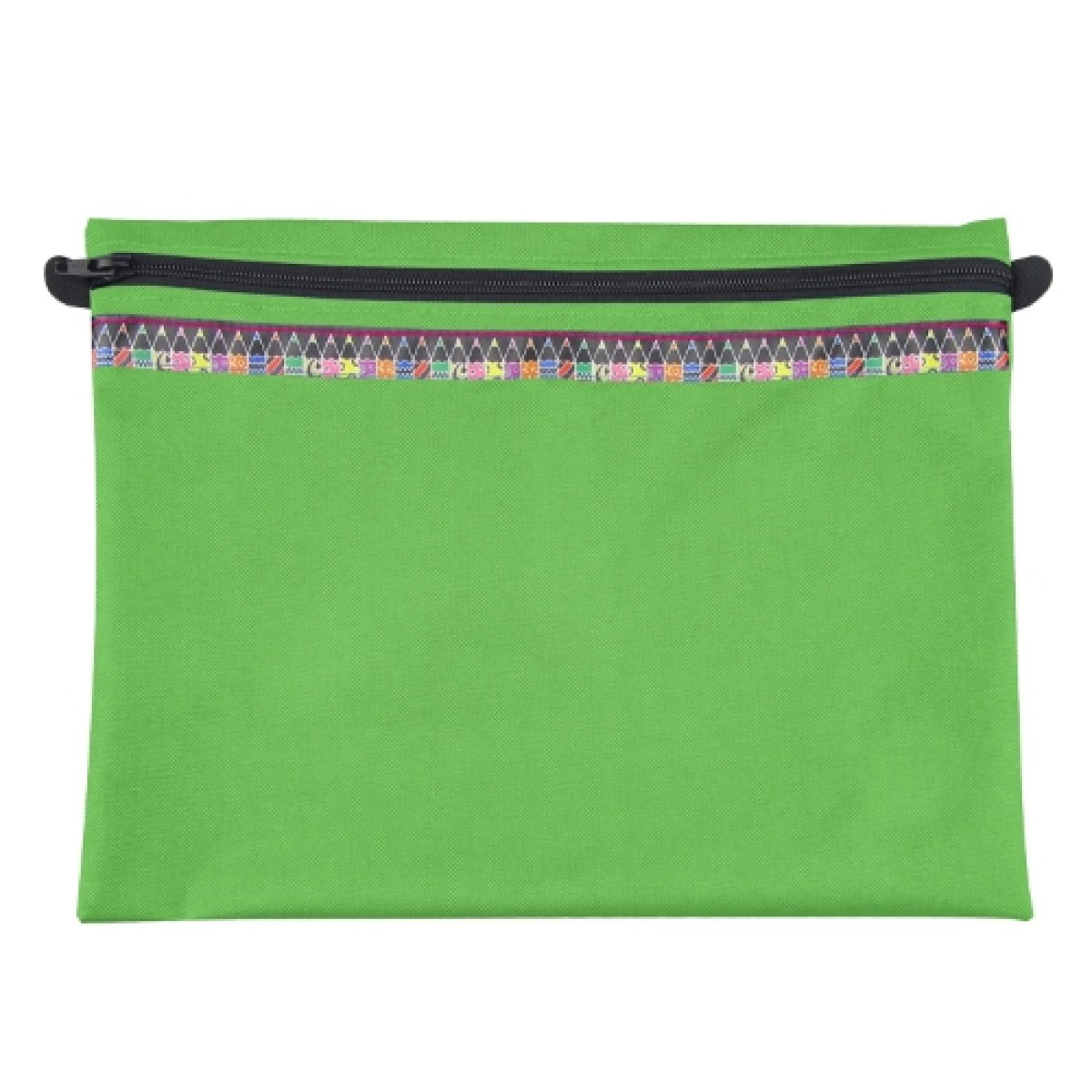 Bantex A4 Landscape Book Bag - Green