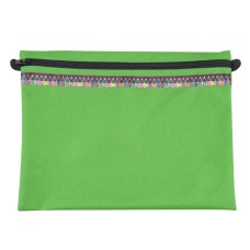 Bantex A4 Landscape Book Bag - Green