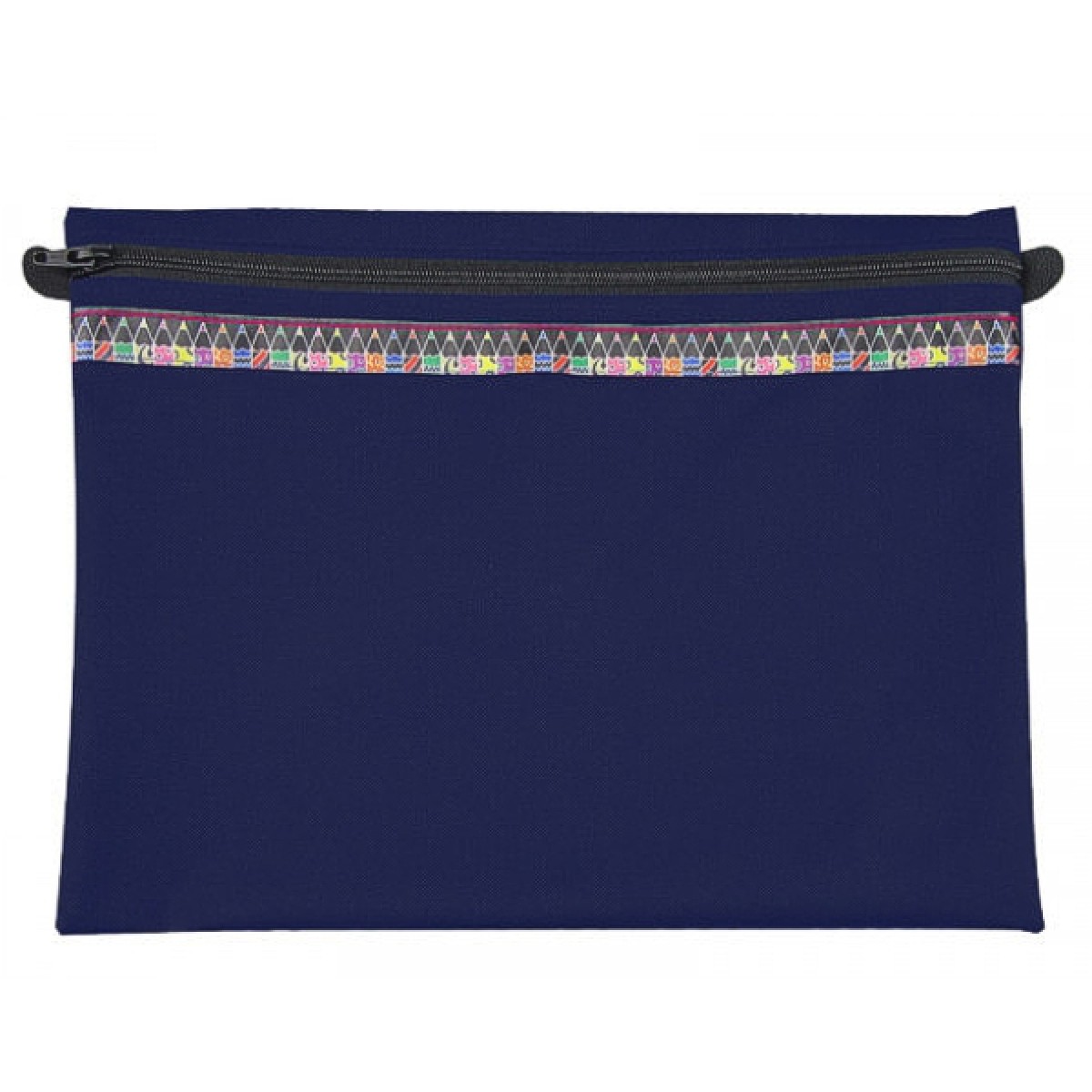 Bantex A4 Landscape Book Bag - Navy