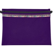 Bantex A4 Landscape Book Bag - Purple