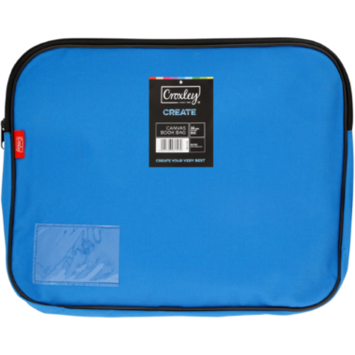 Croxley A4 Canvas Book Bag - Blue