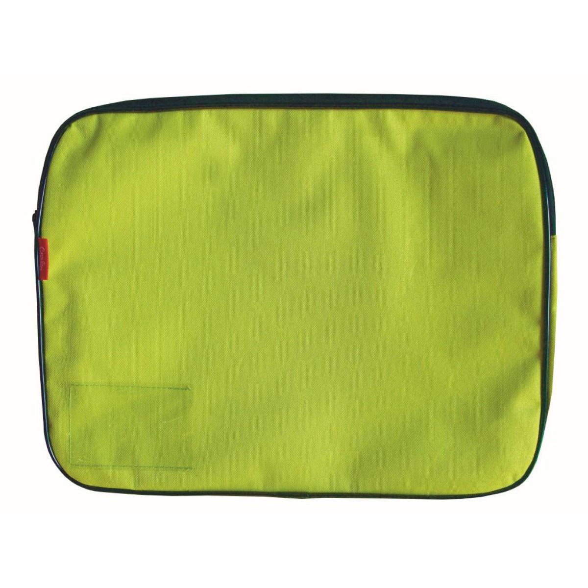 Croxley A4 Canvas Book Bag - Lime Green