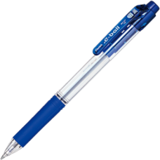 Pentel E-Ball Retractable 0.7Mm Blue