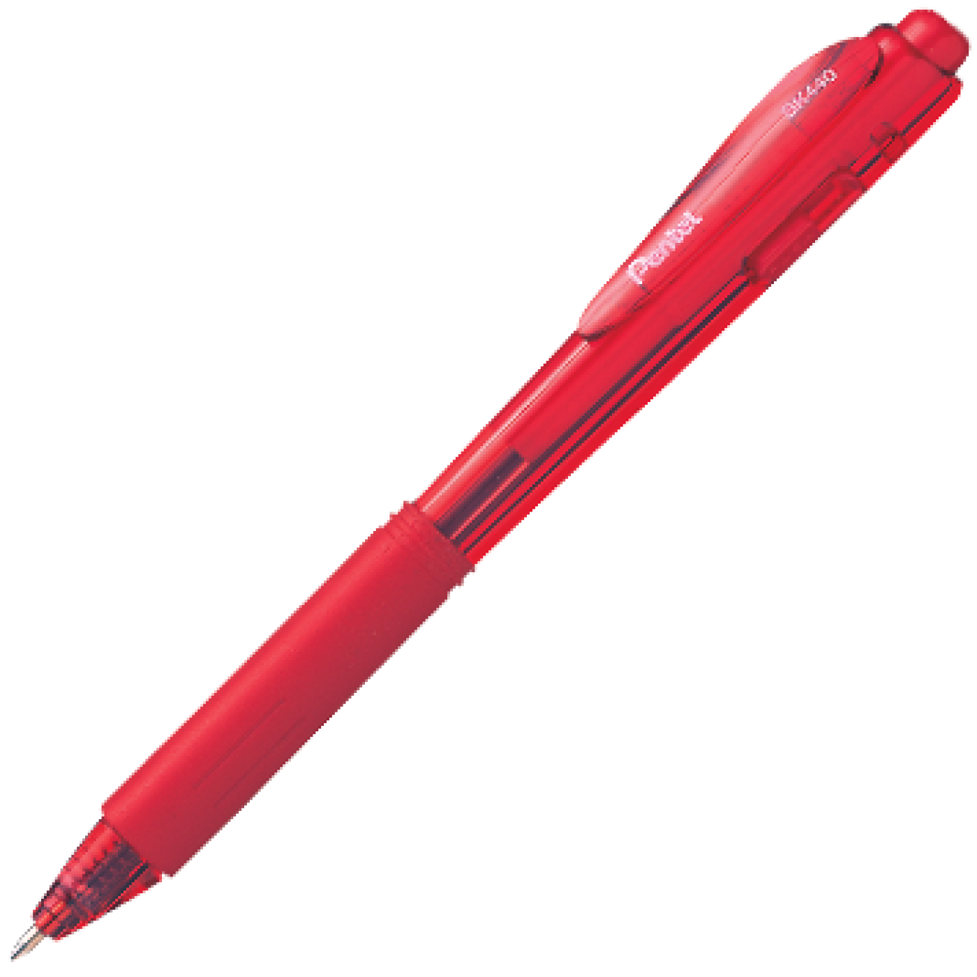 Pentel Bk440 Triangular Ball 1.0Mm Red