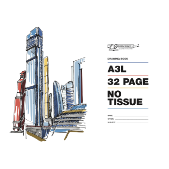 Drawing Book A3L No Tissue - 32 Page