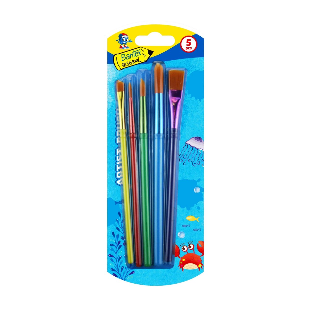Paintbrush - Bantex 5 Piece Set