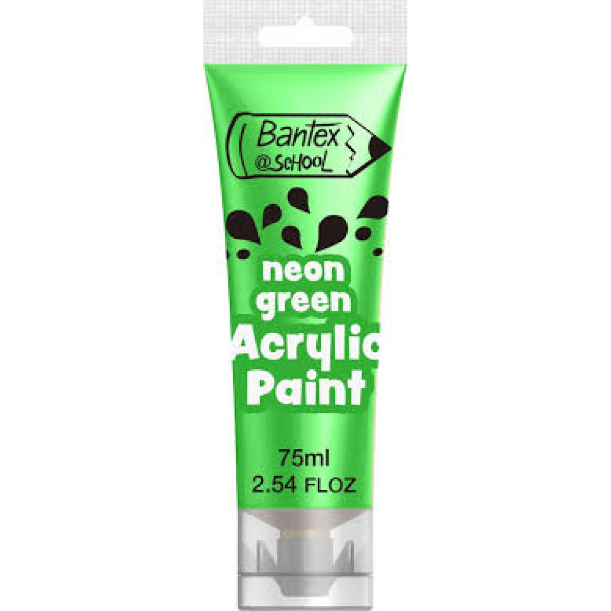 Acrylic Paint Bantex - Neon Green 75ml