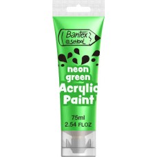 Acrylic Paint Bantex - Neon Green 75ml
