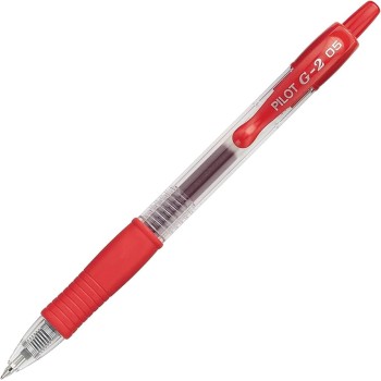 Pilot G2 Gel Ink Fine Red