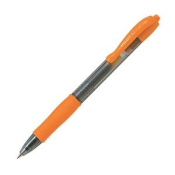 Pilot G2 Gel Ink Pen Medium Orange 0.7Mm