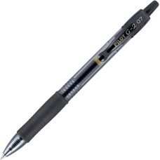 Pilot G2 Gel Ink Pen Medium Black 0.7Mm