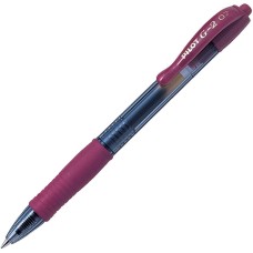 Pilot G2 Gel Ink Pen Medium Dark Red 0.7Mm