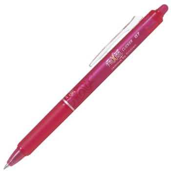 Pilot Frixion Clicker Erasable Pen Pink