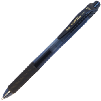 Pentel Energelx Metal Tip 0.7Mm Black