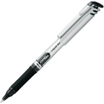 Pentel Energel Metal Tip 0.7Mm - Black