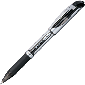 Pentel Energel Metal Tip 0.7Mm Black