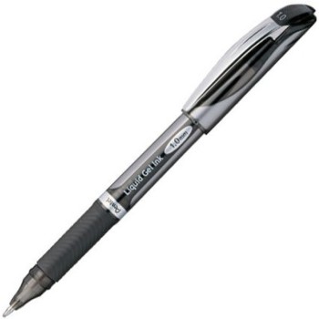 Pentel Energel Metal Tip 1.0Mm Black