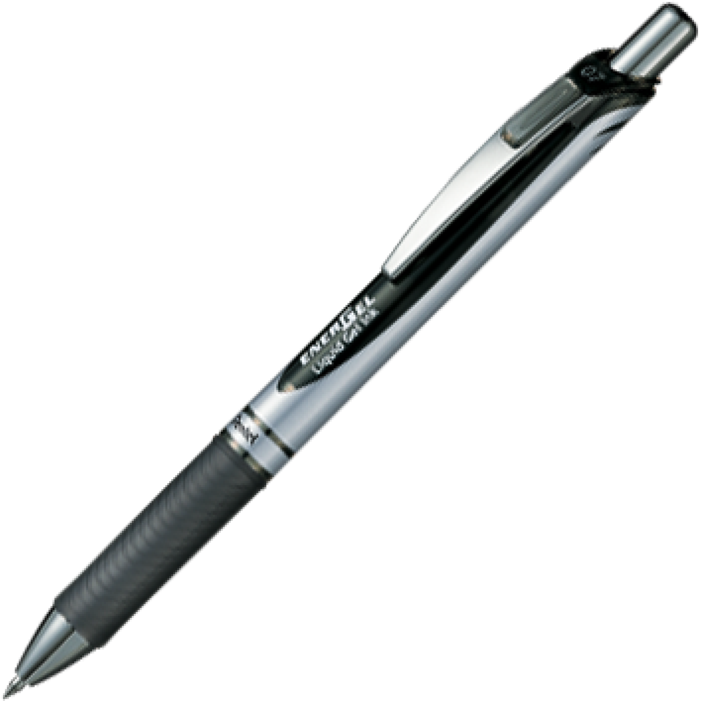 Pentel Energel Metal Tip Pen 0.7Mm - Black