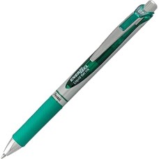 Pentel Energel Metal Tip Pen 0.7Mm - Green