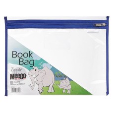 Meeco PVC Book Bag - Blue