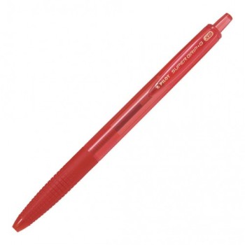 Pilot Supergrip G Retractable Medium Red
