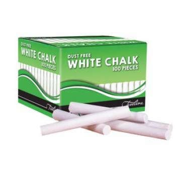 Chalk 100 Piece Tl White