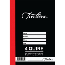 Counter Book A4 4 Quire Feint/Margin