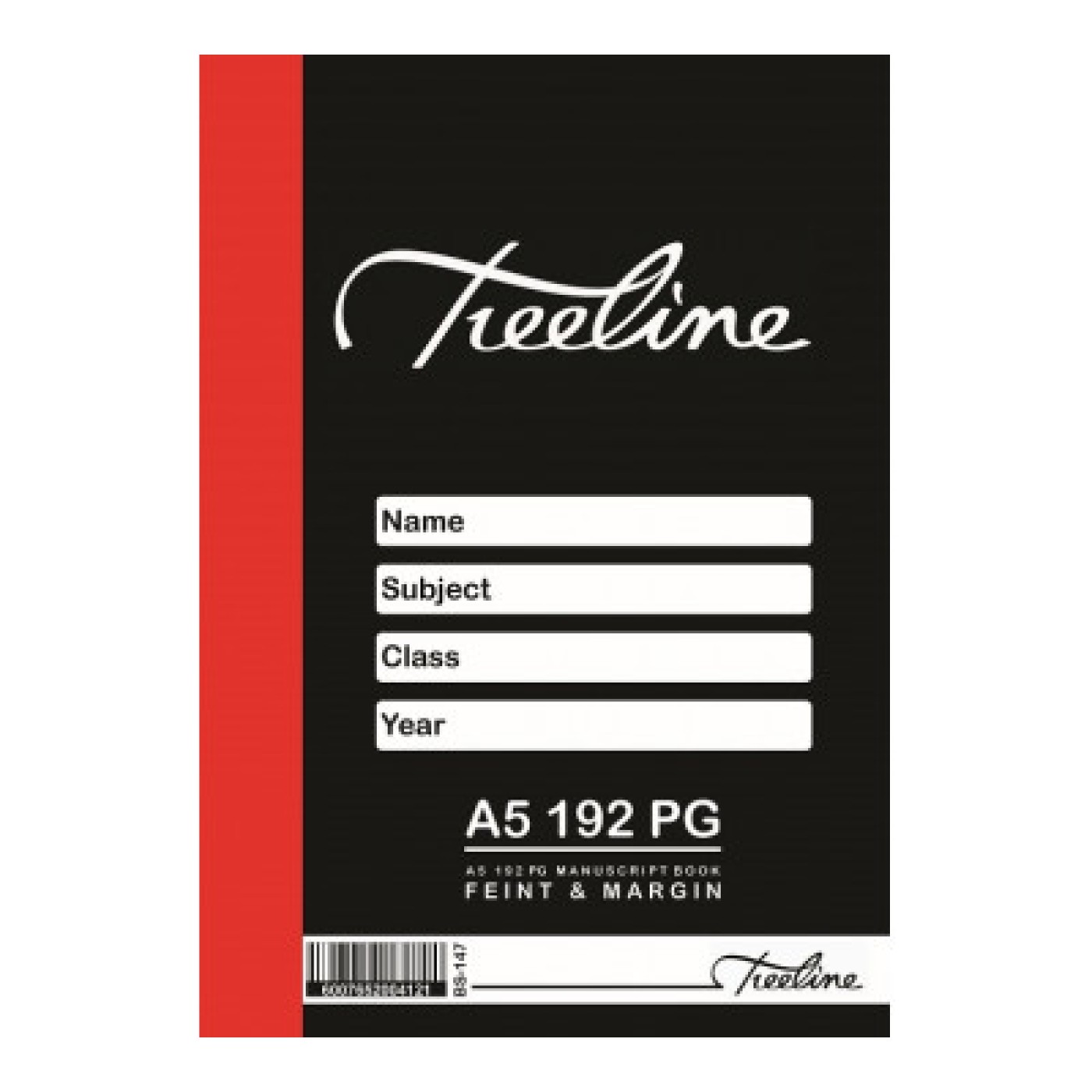 Counter Book A5 192Pg Feint/Margin F