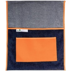 Chairbag Denim With Pocket 440mm - Orange
