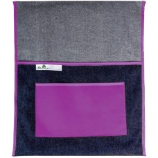 Chairbag Denim With Pocket 380mm - Purple