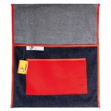 Chairbag Denim With Pocket 440mm - Red