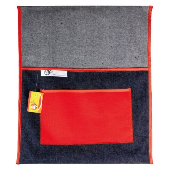 Chairbag Denim With Pocket 440mm - Red