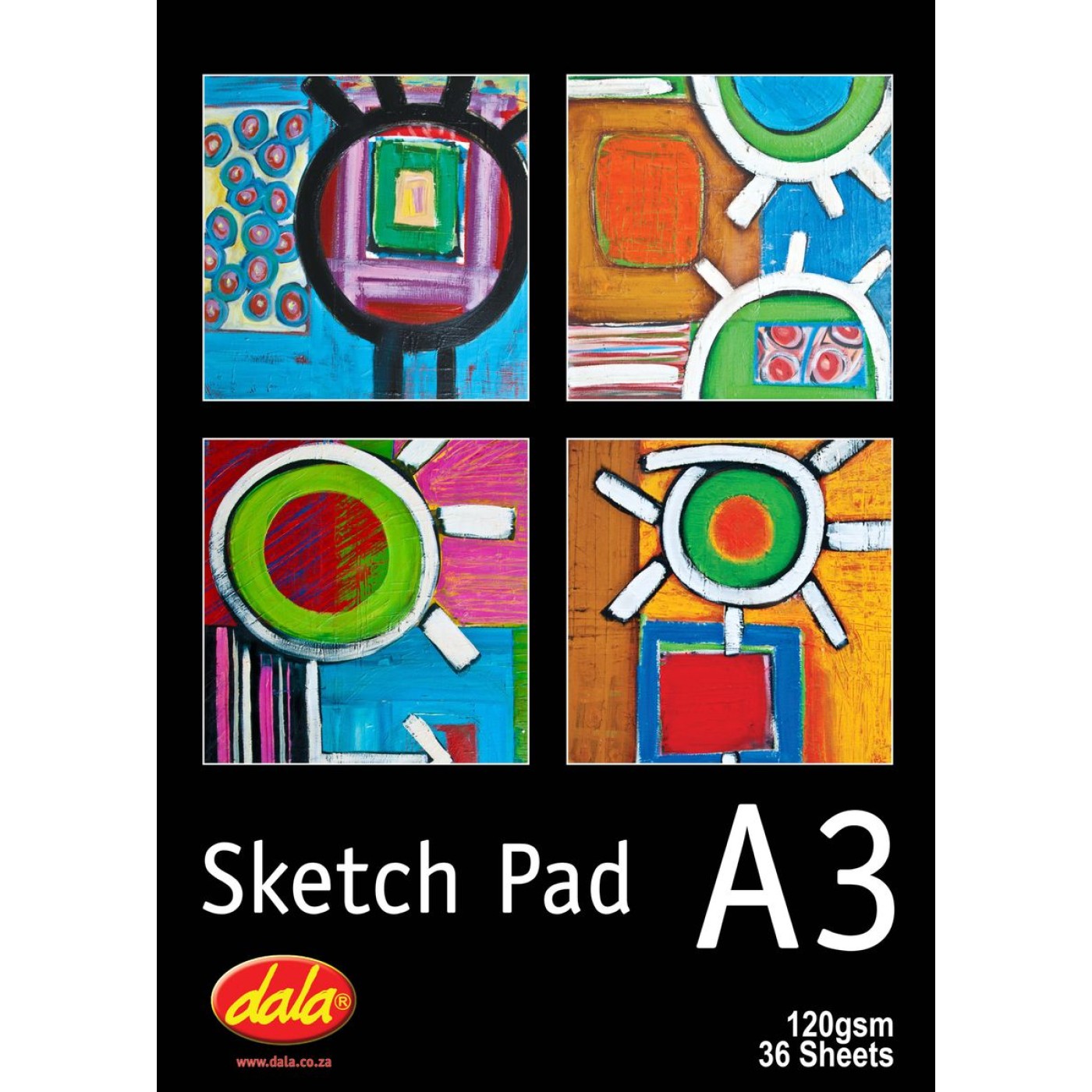 Sketch Pad A3 36 Page Dala