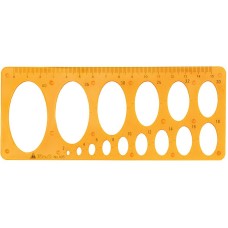 Technical Drawing Ellipse Template