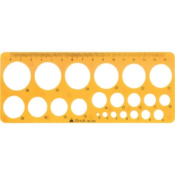 Stencil - Circle Drawing Template Small