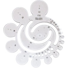 Stencil - Draughtsman Radius Template