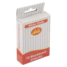 Chalk 12pc Dala - White