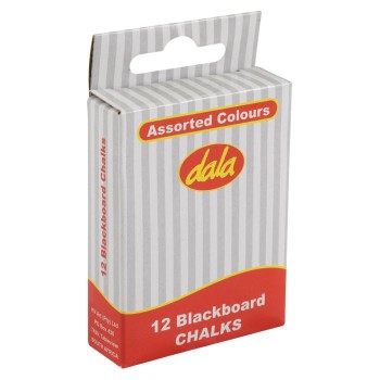 Chalk 12pc Dala - Assorted Colours