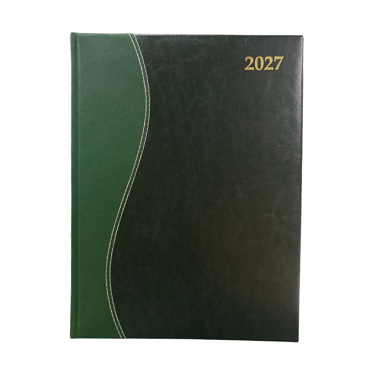 Diary A4 Page-A-Day Regency 2-Tone Green