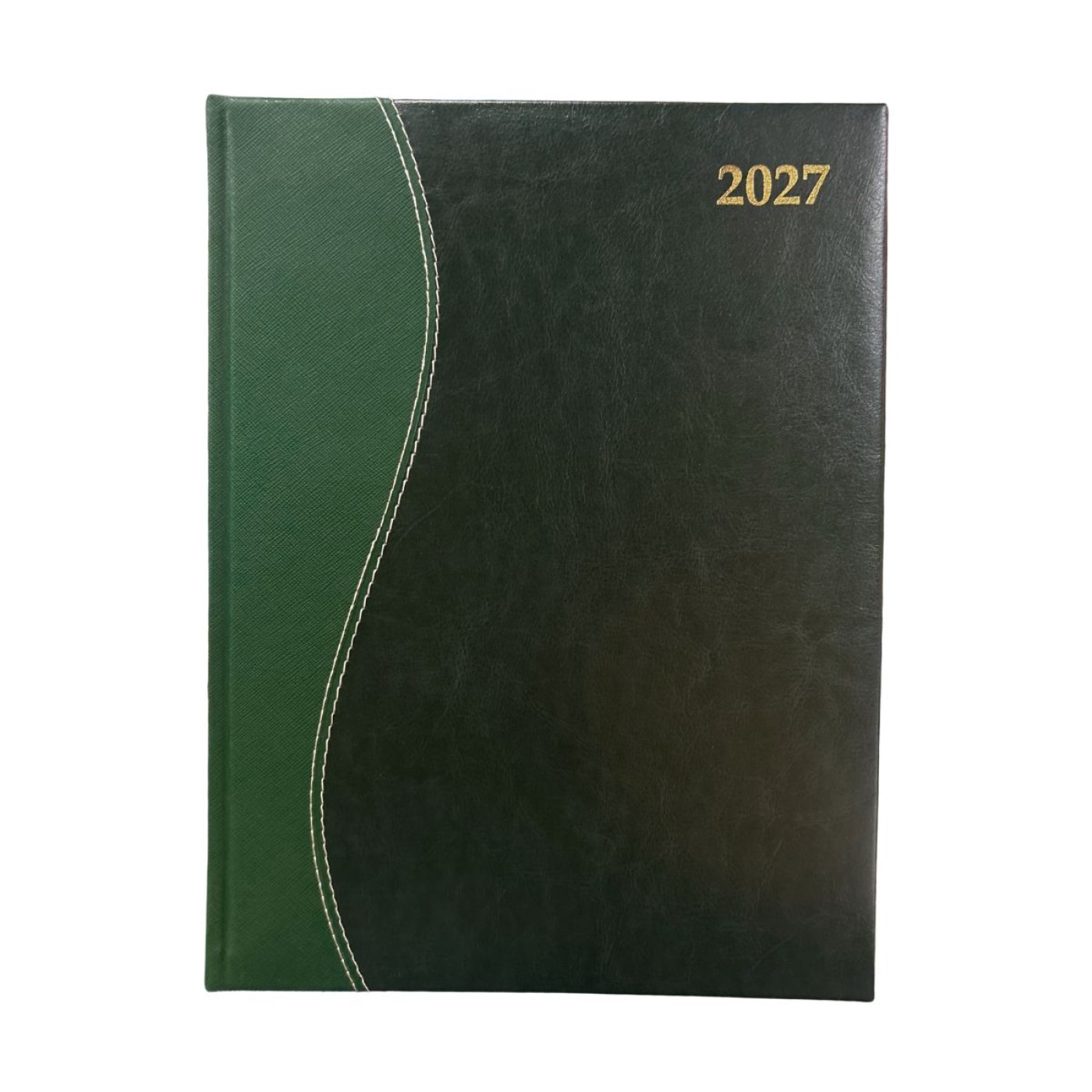 Diary A4 Page-A-Day Regency 2-Tone Green