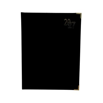 Diary A5 Pageaday Executive Black