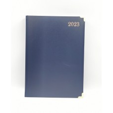 Diary A4 Pageaday Executive Blue