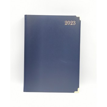 Diary A4 Pageaday Executive Blue