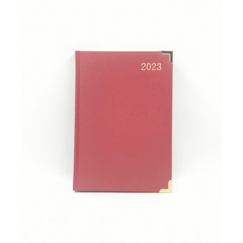 Diary A4 Pageaday Executive Burgundy