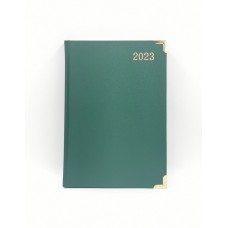 Diary A4 Pageaday Executive Green